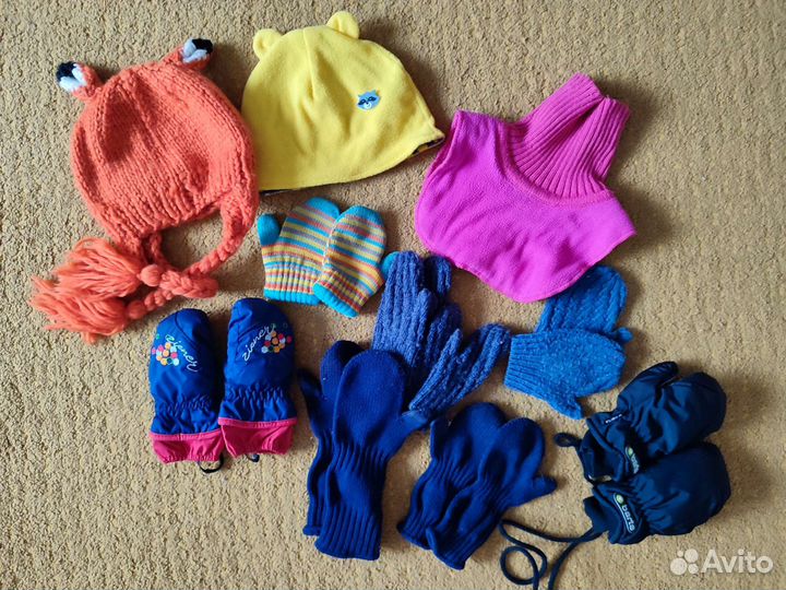 Шапки, варежки