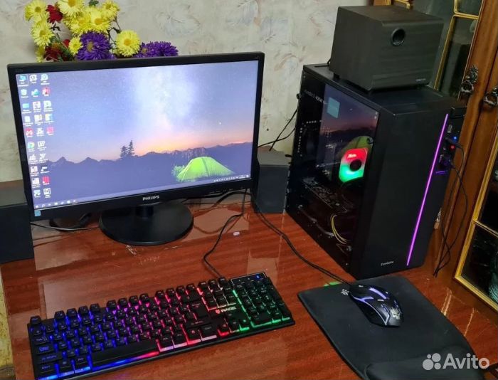 Игровой пк 1660 Super 10ти ядерный полный комплект