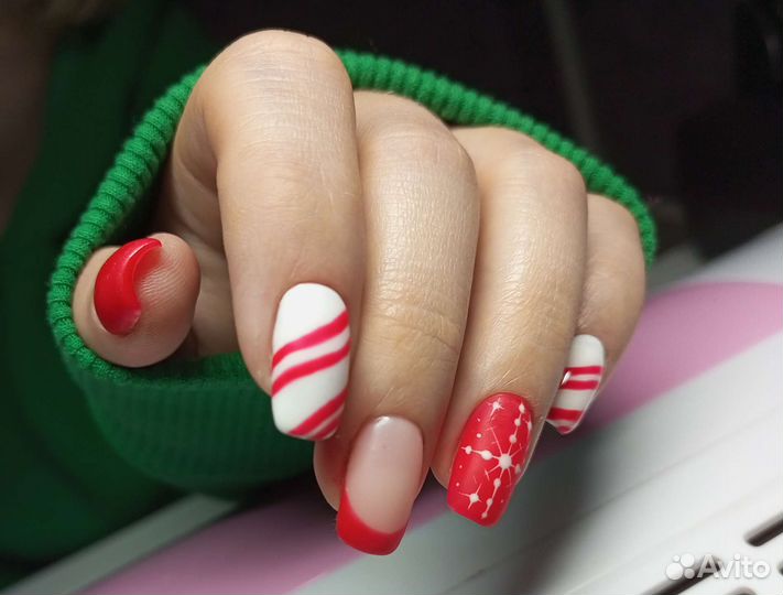Маникюр гель лак
