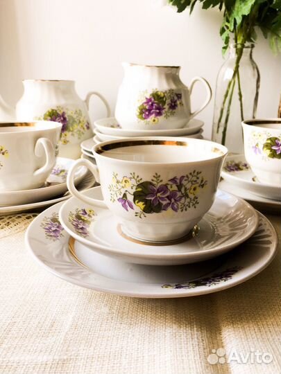 Чайные пары СССР Рига 1970-е