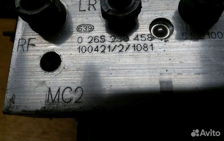 Блок абс, 0265951102 Fiat Bravo 2007 - 2014 года