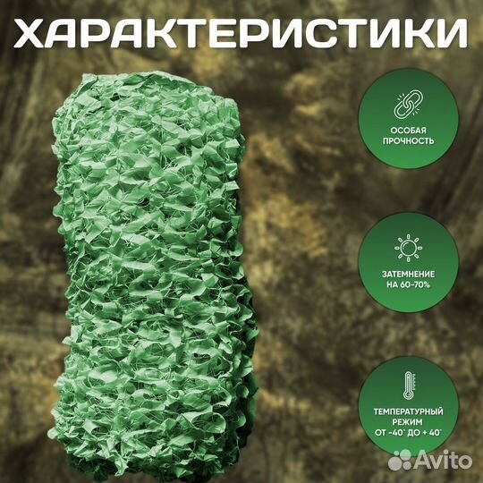 Сетка маскировочная / Масксеть / 3х6 r-5610