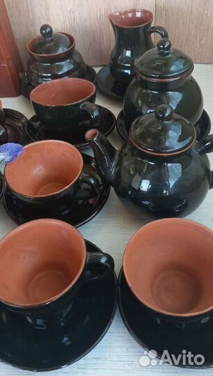 Посуда кухонная керамика. Ручная работа