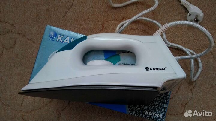 Утюг дорожный новый