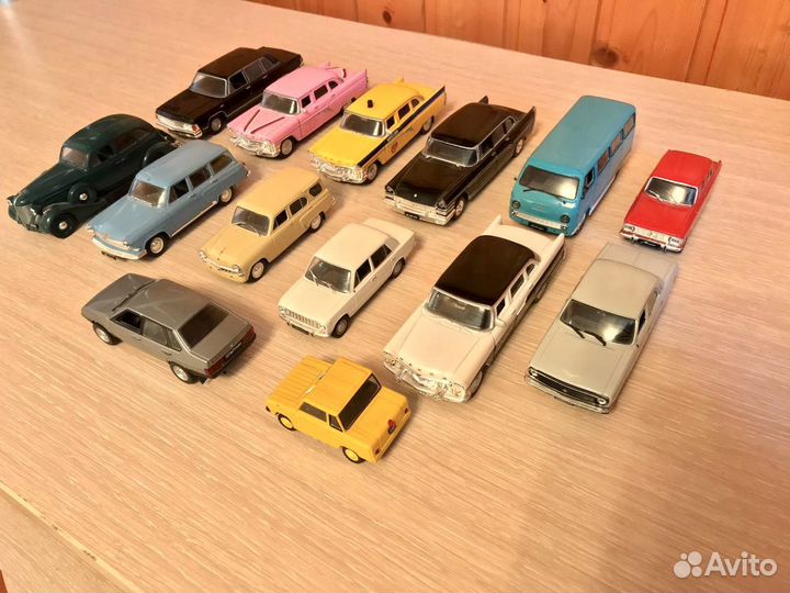 Коллекционные машины «Автолегенды» модели СССР