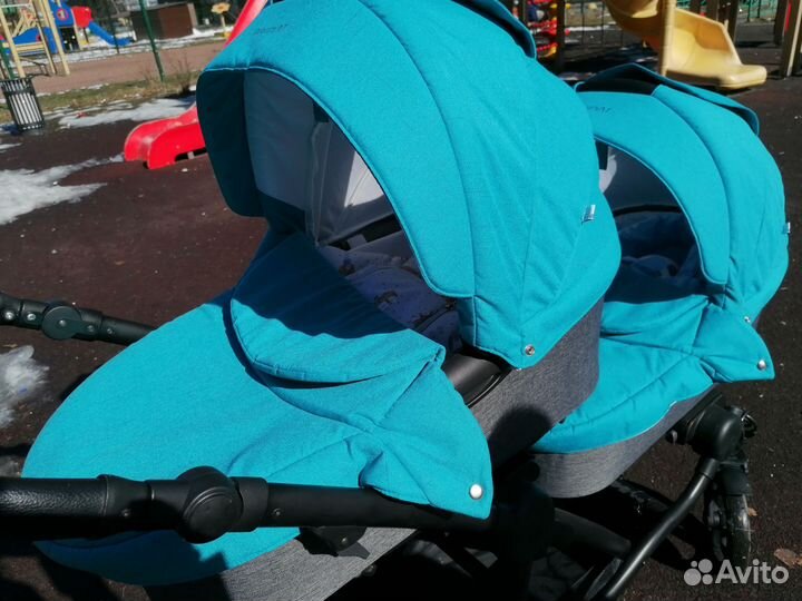 Детские коляски 2 в 1 для двойни