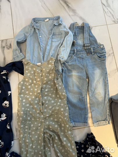 Пакет одежды hm 86 для девочки
