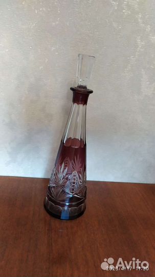 Графин хрустальный СССР