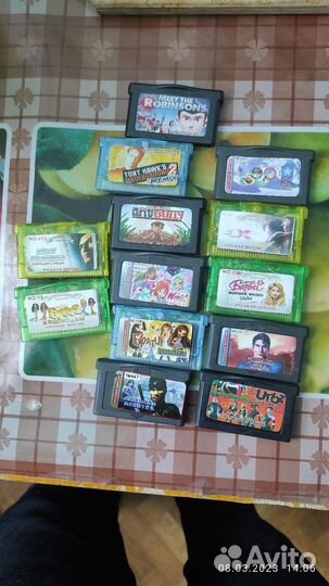 Игры на Gameboy advans