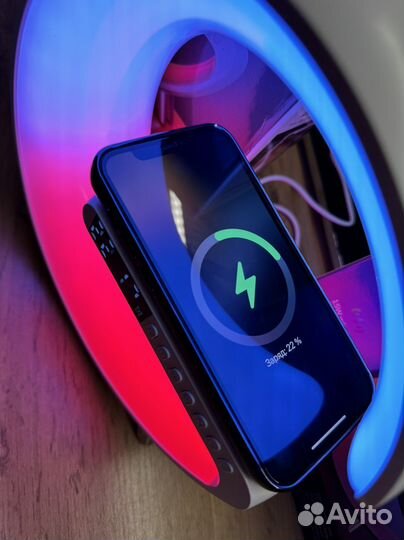 Умный ночник Bluetooh Колонка Зарядка