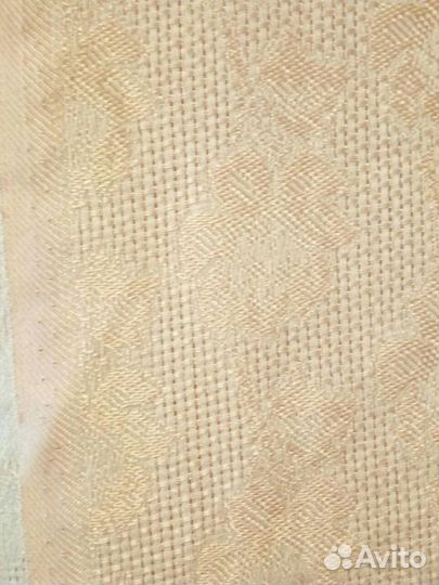 Отрез: Жаккардовый лен с вискозой, 1,65м шир.1,45м