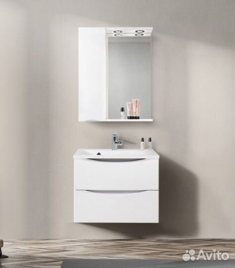 Зеркало со шкафчиком BelBagno Marino 60