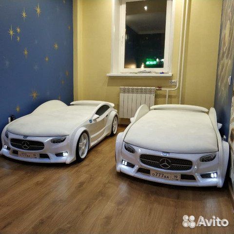 Кровать машина Детская мебель