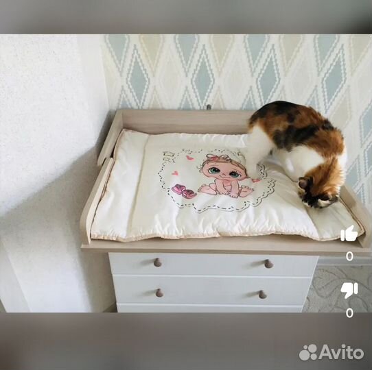 Матрасик на пеленальный столик