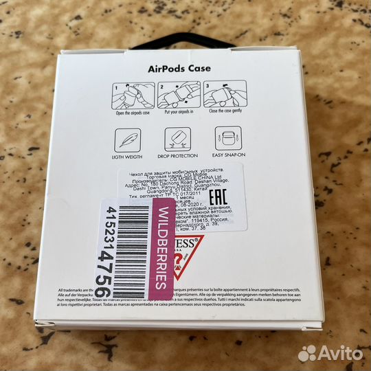 Чехол для Airpods Pro Guess