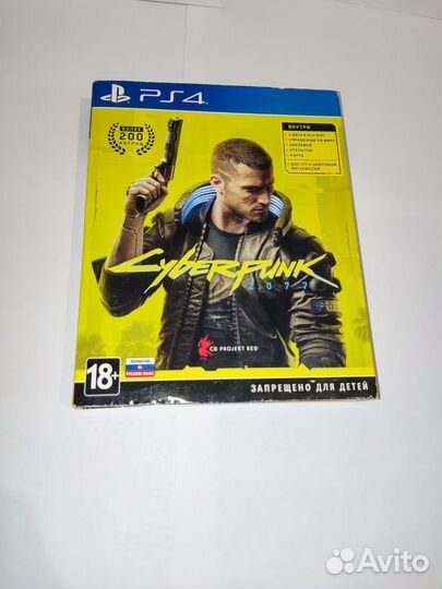 Диск Cyberpunk 2077 (PS4 и PS5)