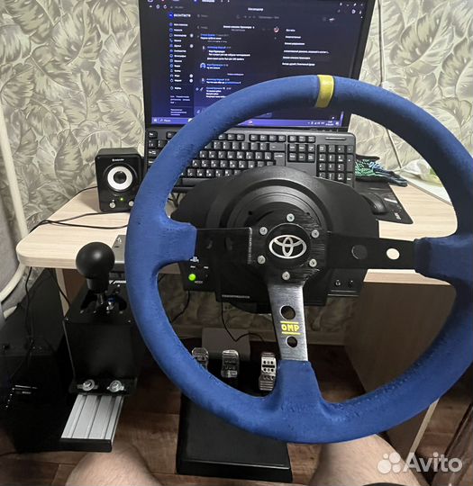 Trustmaster t300 alcantara + shifter