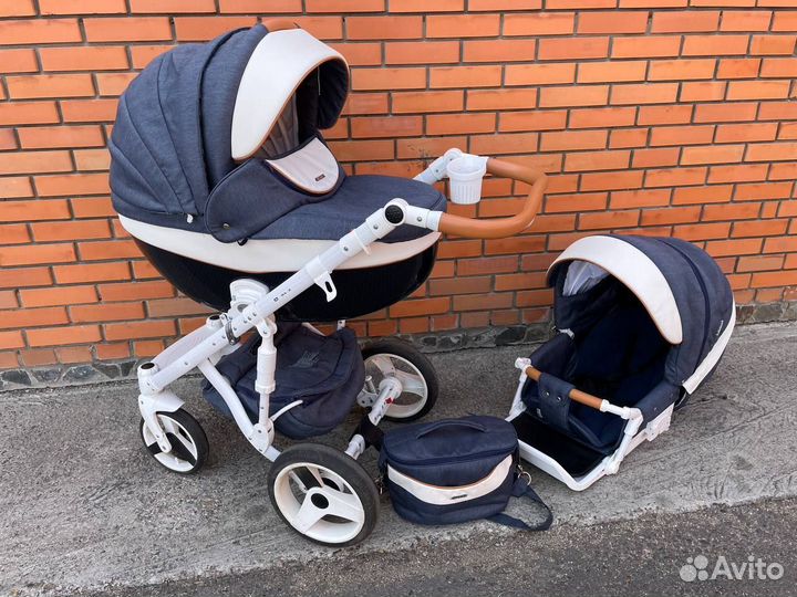 Коляска Adamex Barletta Carbon (3 в 1)