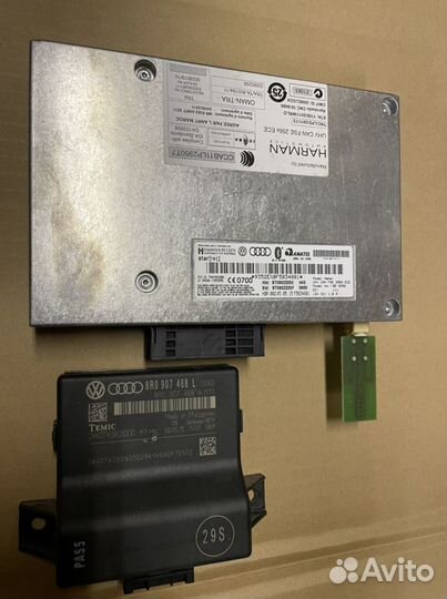 Audi concert рестайл полный комплект с блоком bt