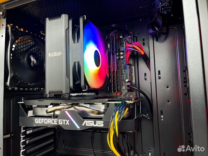 Игровой пк intel core i3 12100/ gtx 1660 super
