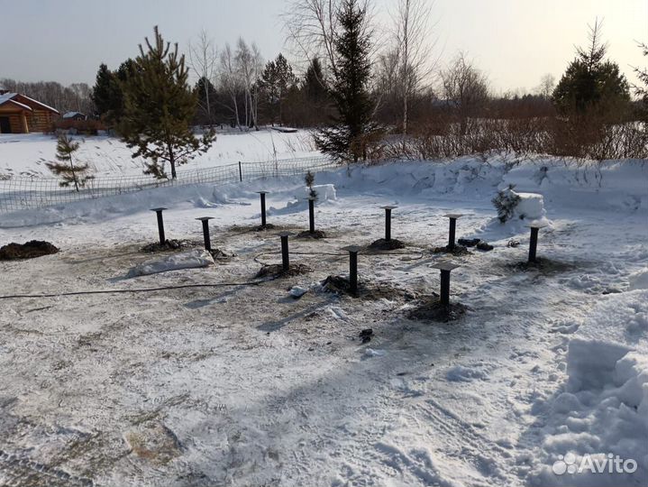 Винтовые сваи напрямую от завода