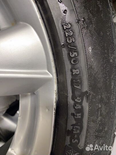 Колеса в сборе r17 зимние