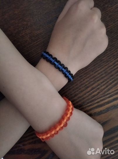 Плетеные браслеты из резиночек