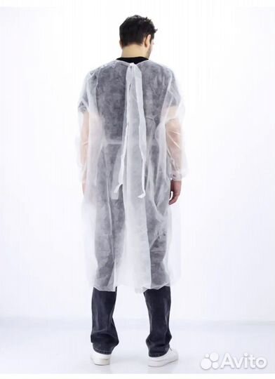 Медицинский халат одноразовый 56 р