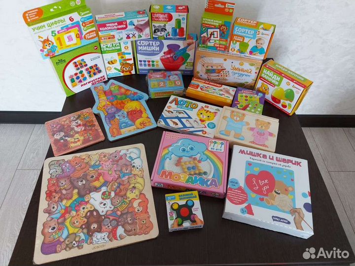 Развивающие и настольные игры