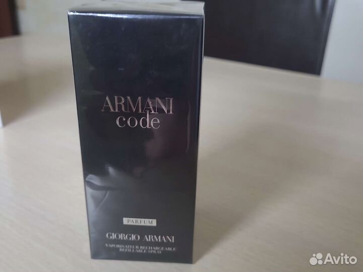 Giorgio Armani armani code 100ml parfum