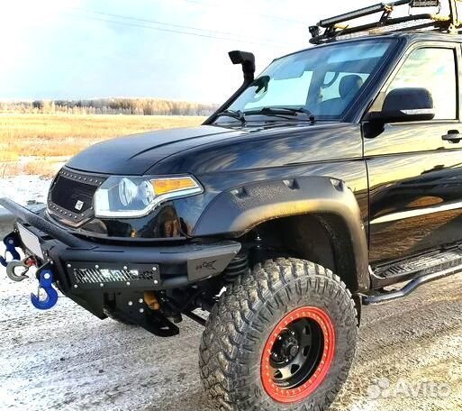 Фендеры - Расширители арок на УАЗ Патриот