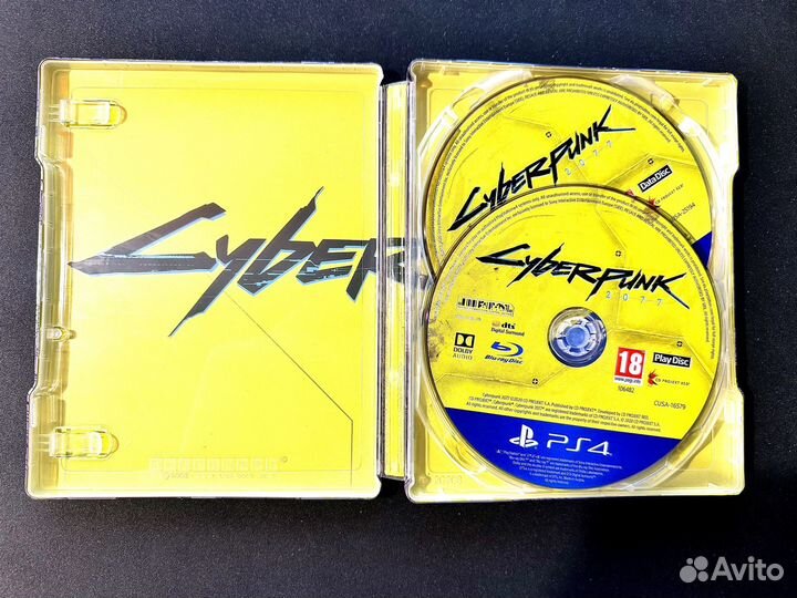 Cyberpunk 2077 Издание SteelBook + ComicBook ps4