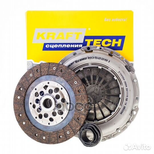 Комплект сцепления W07228A KraftTech