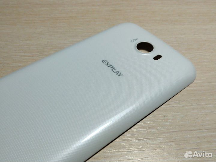 Explay A500. Задняя крышка. Белая. Оригинал