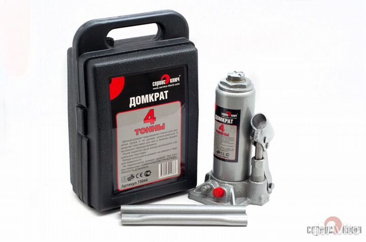 Домкрат гидр.бутылочный 4т подъем 180-350мм (к