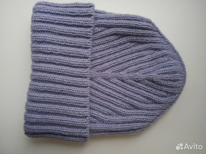 Шапка женская вязаная ручная работа