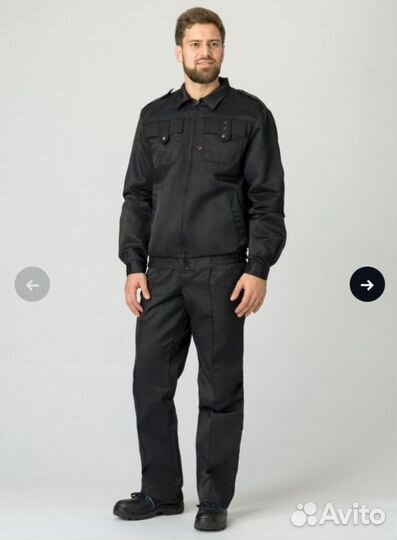 Новая форма охранникана спине надпись 