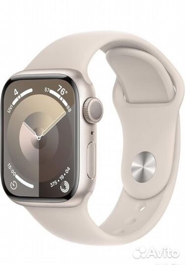 Смарт часы apple watch s9 41мм starlight