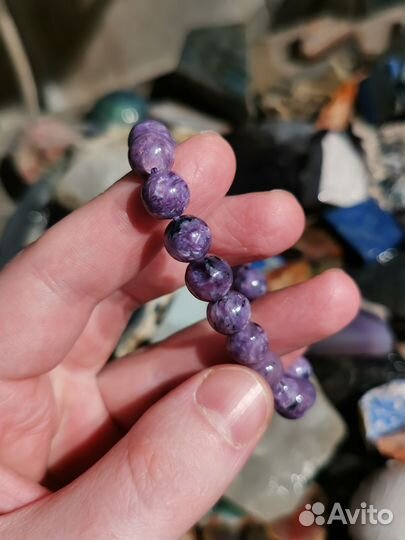 Чароит, браслет