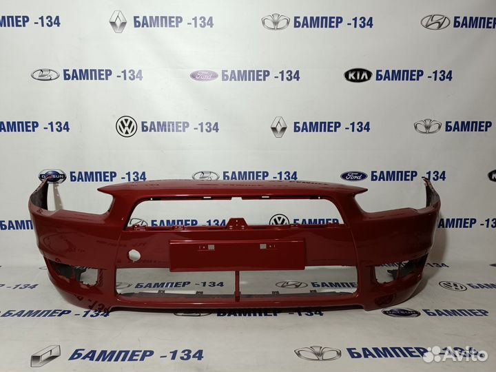 Бампер передний mitsubishi lancer 10 дорестайлинг