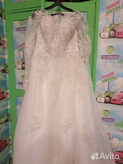 Свадебное платье р. 46-48