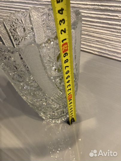 Ваза хрустальная, винтаж СССР