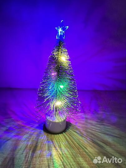 Елка с подстветкой 16 см