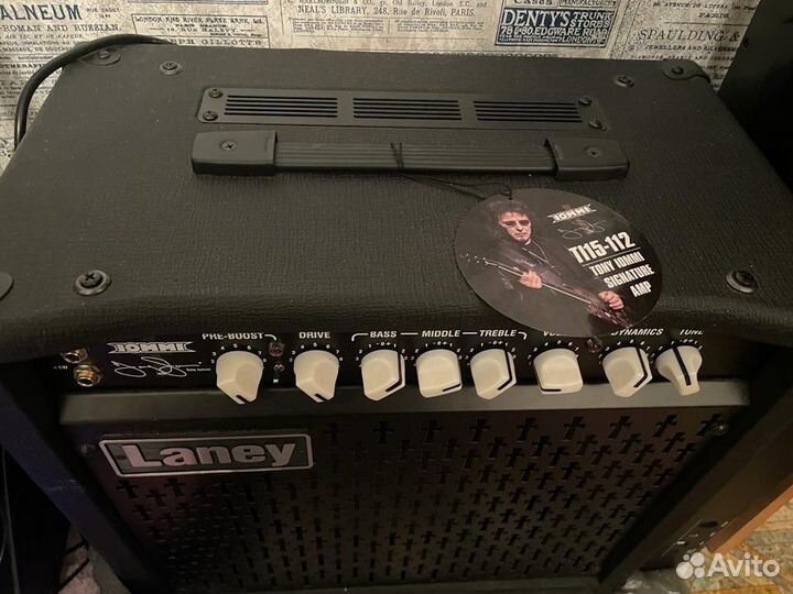 Комбоусилитель ламповый Laney TI15-112 Tony Iommi
