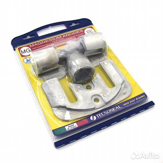 Комплект анодов Mercruiser bravo III, магний