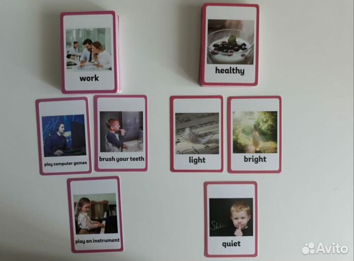 Английские карточки для детей