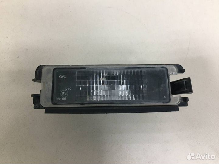 Фонарь подсветки номера Renault Logan 1 2005-2014