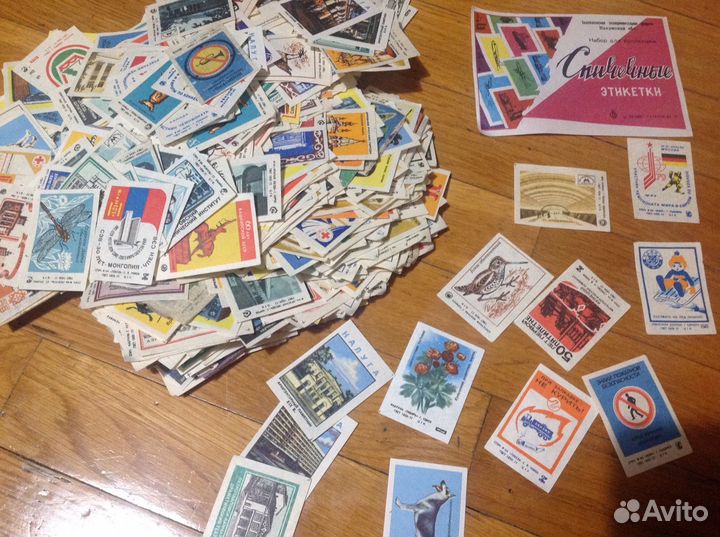 Спичечные этикетки СССР коллекция