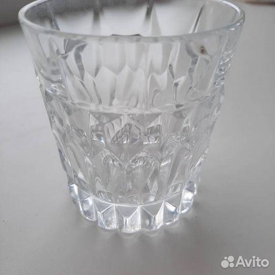 Рюмки и стаканы хрустальные 6 шт