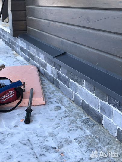 Отливы, откосы на окна, гибка металла